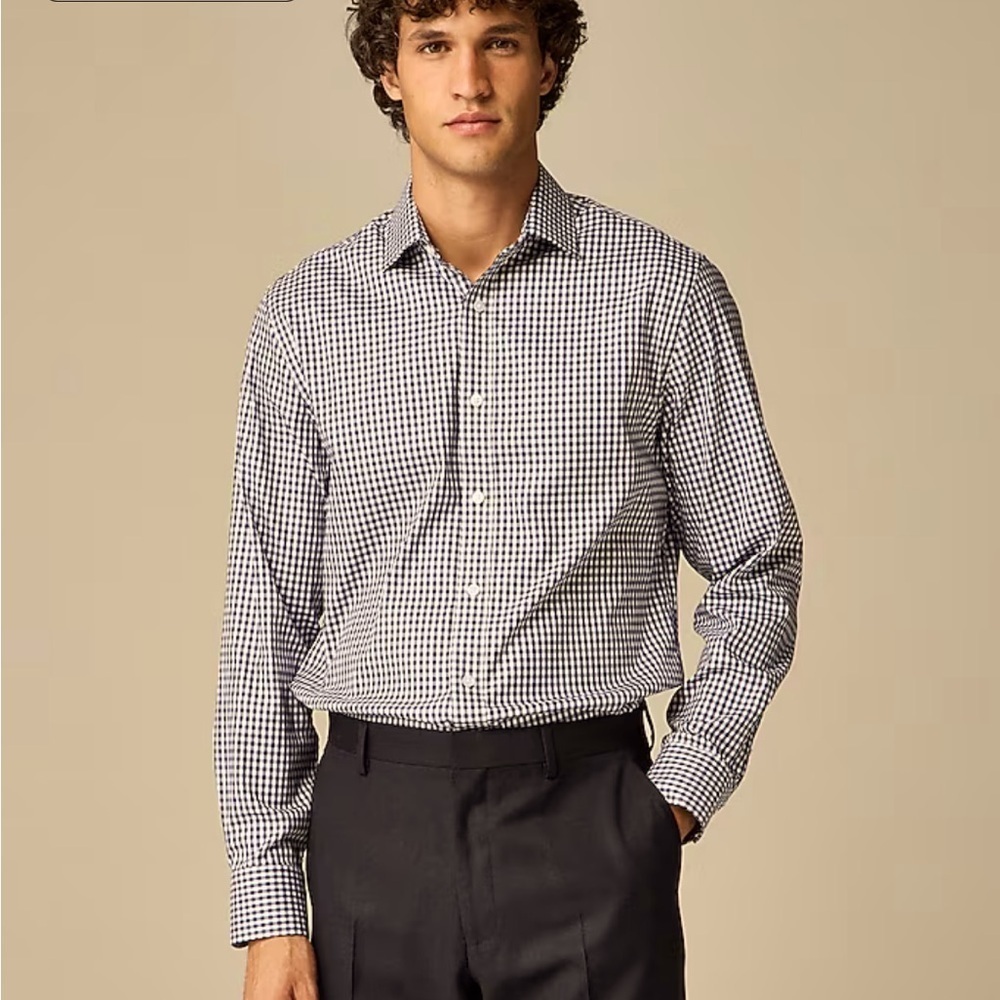 J crew classic stretch fit button down size XL